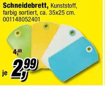 Opti Wohnwelt Schneidebrett Angebot