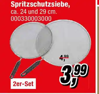 Opti Wohnwelt Spritzschutzsiebe Angebot