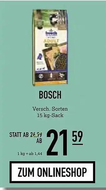 Kölle Zoo Bosch 15kg Angebot