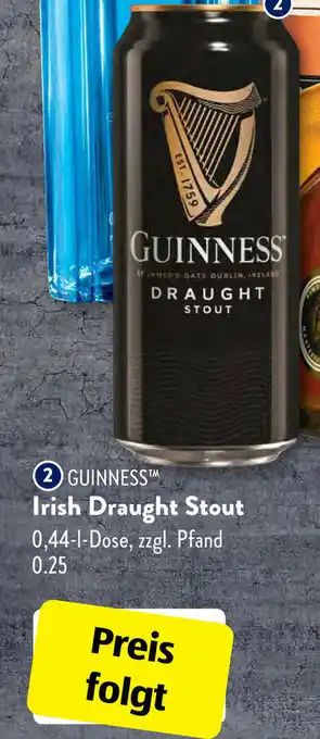 Aldi Süd Irish Draught Stout Angebot