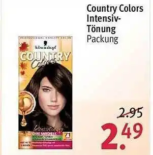 Rossmann Country Colors Intensif-Tönung Angebot