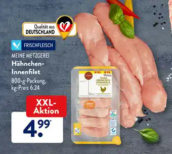 Aldi Süd Hahnchen-Innenfilet 800g Angebot