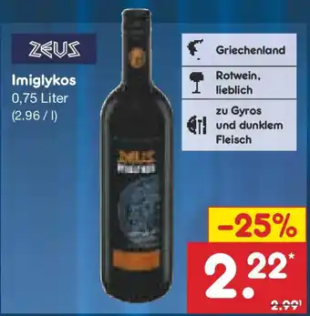Netto Marken-Discount ZEUS Imiglykos Angebot