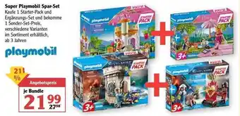 Globus Super Playmobil Spar-Set Angebot