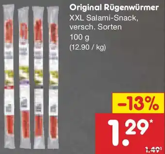 Netto Marken-Discount Original Rügenwürmer Angebot