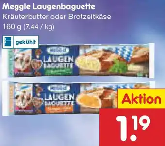 Netto Marken-Discount Meggle Laugenbaguette Angebot