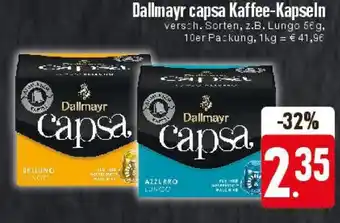 Edeka Dallmayr capsa Kaffee-Kapseln Angebot