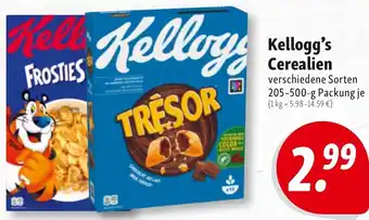 Nah & Frisch Kellogg's Cerealien Angebot