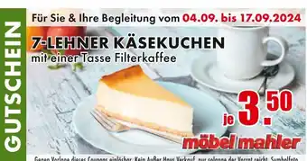 Möbel Mahler 7-lehner käsekuchen Angebot