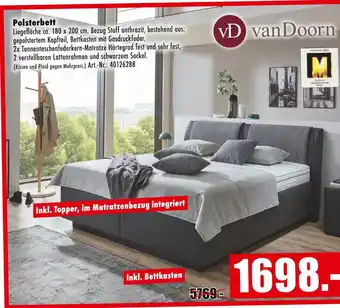 Möbel Mahler Vandoorn polsterbett Angebot