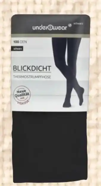 Rossmann Damen Thermostrumpfhose Angebot