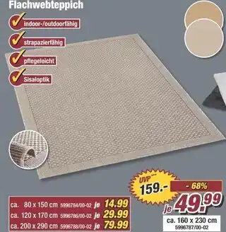 Poco Flachwebteppich Angebot