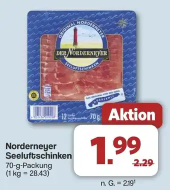 Famila Nord West Norderneyer Seeluftschinken Angebot