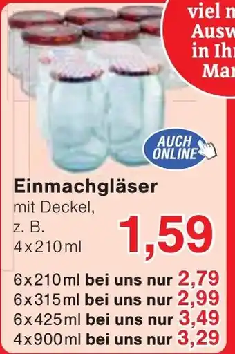 Wiglo Wunderland Einmachgläser Angebot