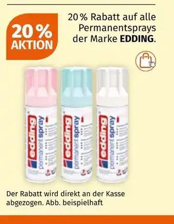 Müller Edding 20% rabatt Angebot