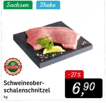 KONSUM Schweineoberschalenschnitzel Angebot