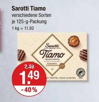 V Markt Sarotti tiamo Angebot