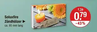 V Markt Soluxfire zündhölzer Angebot