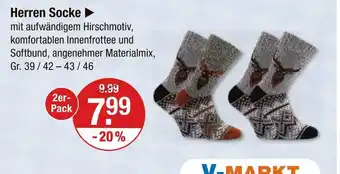 V Markt Herren socke Angebot