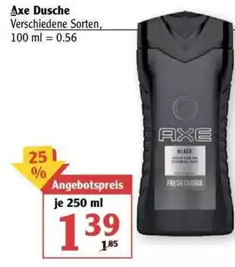 Globus Axe Dusche Angebot