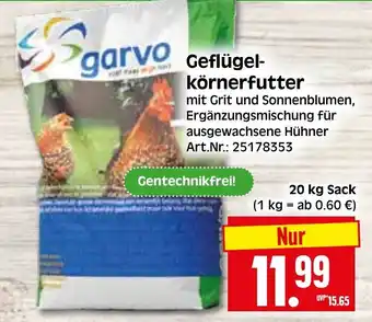 Herkules Baumarkt garvo Geflügelkörnerfutter Angebot