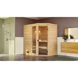 Netto Marken-Discount Weka Eck-Sauna Valida 1 Sparset 1, 189 x 203,5 x 139 cm Angebot