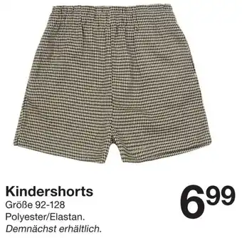 Zeeman Kindershorts Angebot