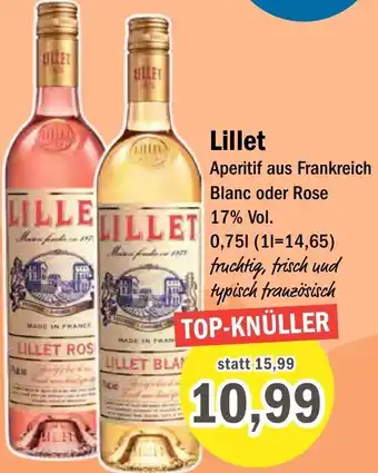 Aktiv Irma Lillet Aperitif Angebot