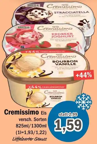 Aktiv Irma Cremissimo Eis Angebot
