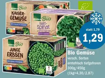 Aktiv Irma EDEKA Bio Gemüse Angebot