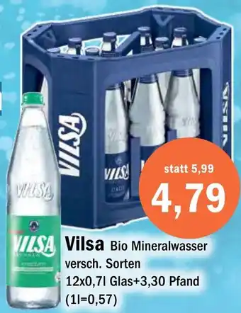 Aktiv Irma Vilsa Bio Mineralwasser Angebot