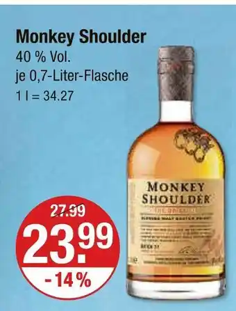 V Markt Monkey shoulder Angebot