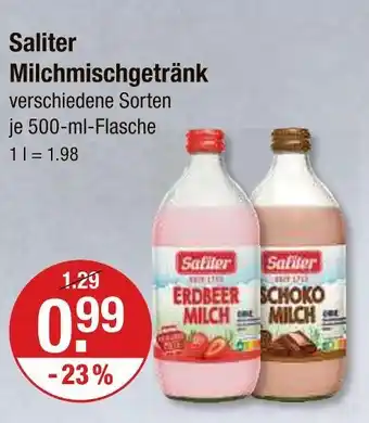 V Markt Saliter milchmischgetränk Angebot
