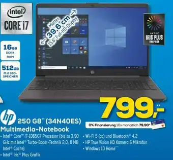 Euronics HP 250 G8 (3N40ES) Multimedia Notebook Angebot