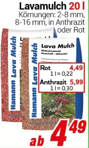 CENTERSHOP Lavamulch Angebot