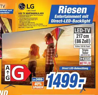 expert Octomedia LG LED TV 86UP80009LA.AEU Angebot