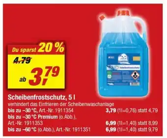 toom Baumarkt Scheibenfrostschutz 5L Angebot