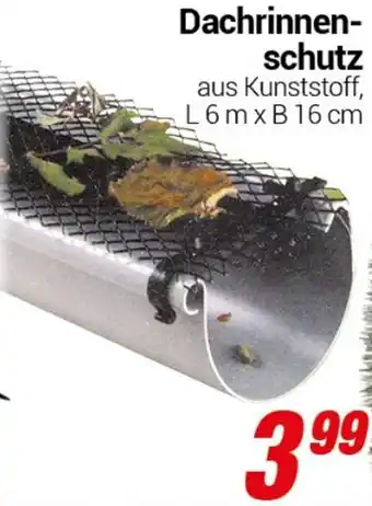 CENTERSHOP Dachrinnenschutz Angebot