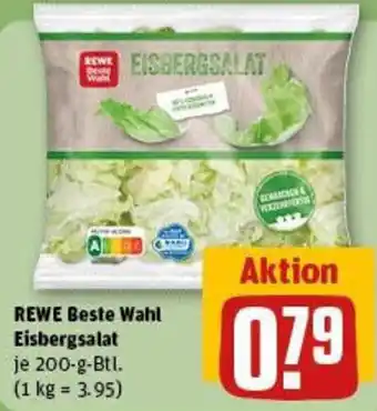 REWE Rewe beste wahl eisbergsalat Angebot