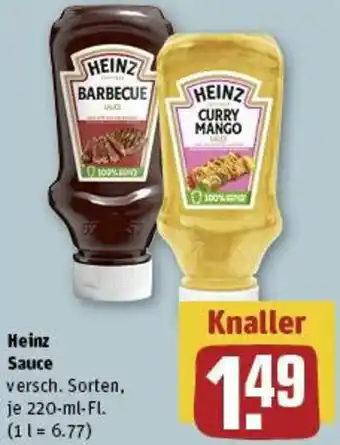 REWE Heinz sauce Angebot