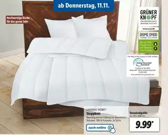 Lidl Livarno home steppbett Angebot