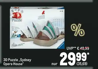 METRO 3d puzzle „sydney opera house“ Angebot