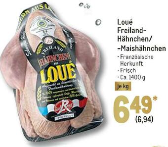 METRO Loué freiland-hähnchen/-maishähnchen Angebot