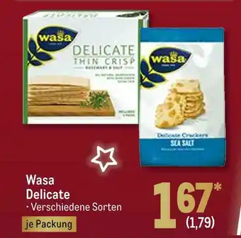 METRO Wasa delicate Angebot