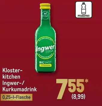 METRO Klosterkitchen ingwer-/ kurkumadrink Angebot