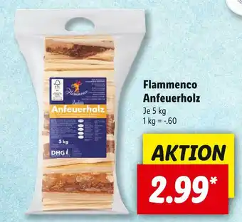 Lidl Flammenco anfeuerholz Angebot