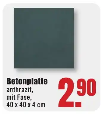 B1 Discount Baumarkt Betonplatte Angebot