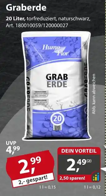 Sonderpreis Baumarkt Humo Flor Graberde Angebot