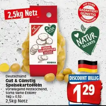 Elli Markt Gut & Günstig Speisekartoffeln 2,5kg Angebot