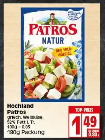 Elli Markt Hochland Patros 180g Angebot